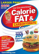 The_CalorieKing_2020_Larger_Print_Calorie__Fat___Carbohydrate_Counter